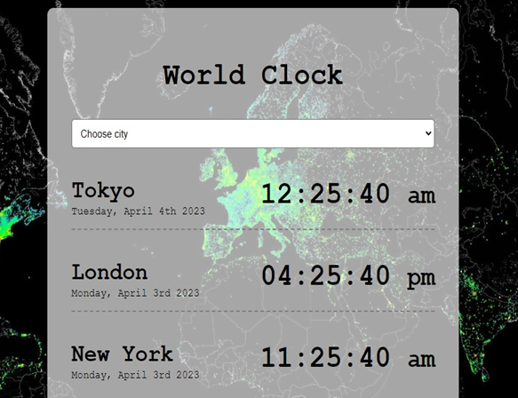 clock app